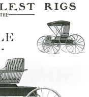 buggy ad from 1904 Oracle