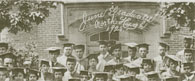 enlarged left side of photo - June, 1925 class