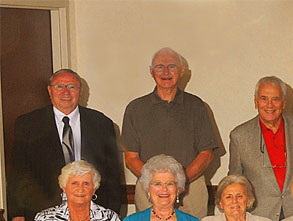 60th Reunion; 2011; enlarged left side of photo