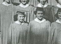 enlarged left side of June grad photo