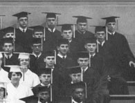 enlarged right section of June grad photo