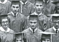 enlarged right section of January grad photo