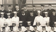 enlarged left side of grad photo