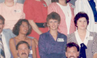 Enlarged center of 20th reunion photo; 1988