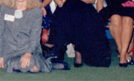 Enlarged right side of 20th reunion photo; 1988