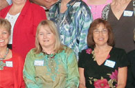 Enlarged right side of 40th reunion photo; 2008