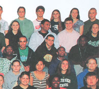 enlarged right side of class photo