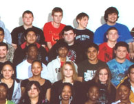 enlarged right side of 2009 grad photo