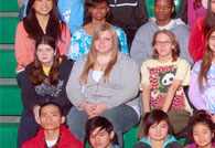 enlarged left side of Class 2012 photo